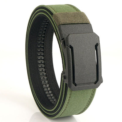 BUY 2 FREE SHIPPING🔥🔥-Upgraded version thickened double-layer nylon tactical belt with automatic buckle