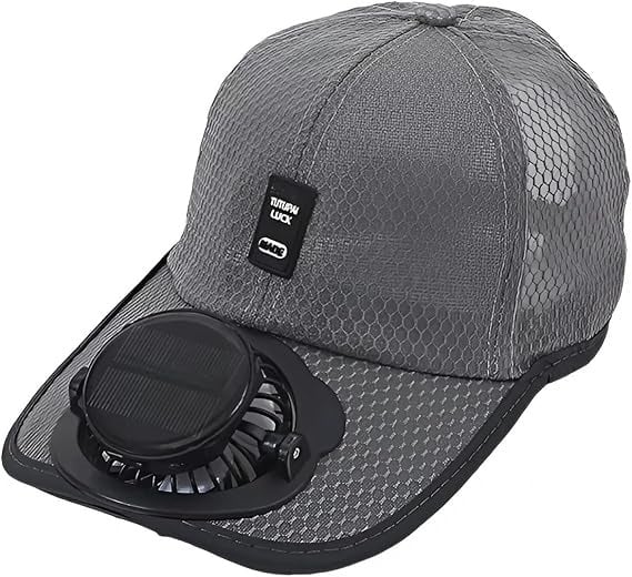 🔥Buy 2 Free Shipping ✨Cooling Solar Fan Hat – UV Protection & Breathable Mesh