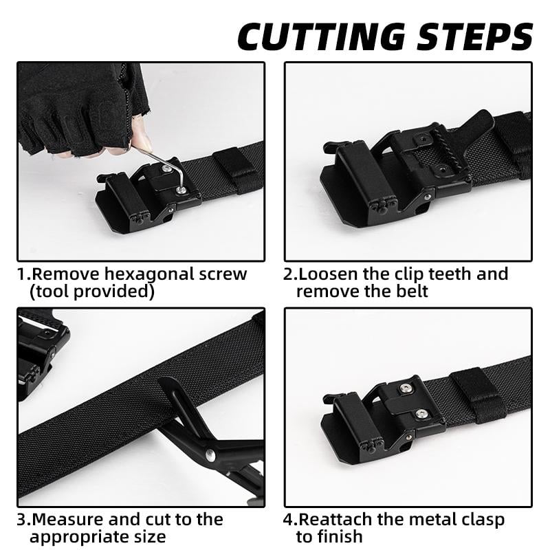 🔥 EDC Nylon Ratchet Belt