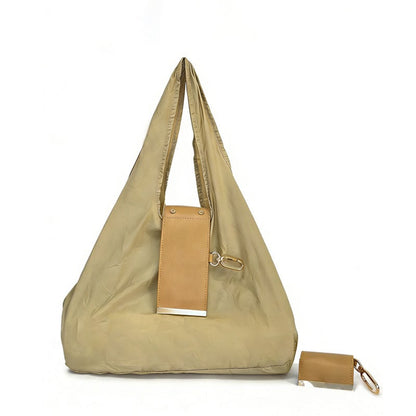 🛍️ Fold & Go! Keychain Tote Bag – Your Pocket-Sized Shopping Hero ♻️✨