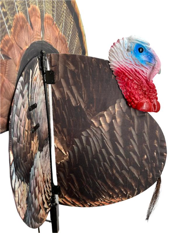 🎁Spring Hunt Promotion 50% OFF - 🦃Ultra-Realistic Collapsible Turkey Hunting Decoy with Stake & Carry Bag