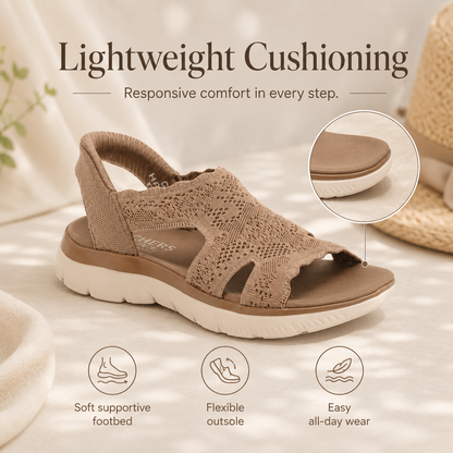 Skechers Slip-ins Summits Crochet Knit Sandals