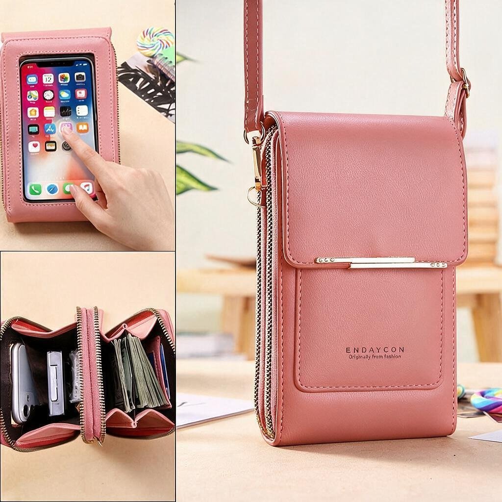 🔥LAST DAY 50% OFF- Women's Touchscreen Sensitive Phone Crossbody Bag
