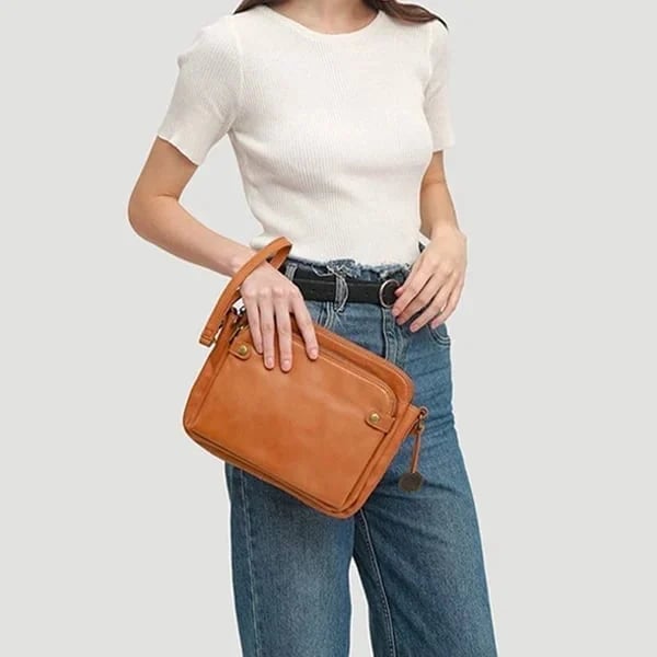 🔥LAST DAY 49% OFF- Three-Layer Leather Crossbody Shoulder Bag