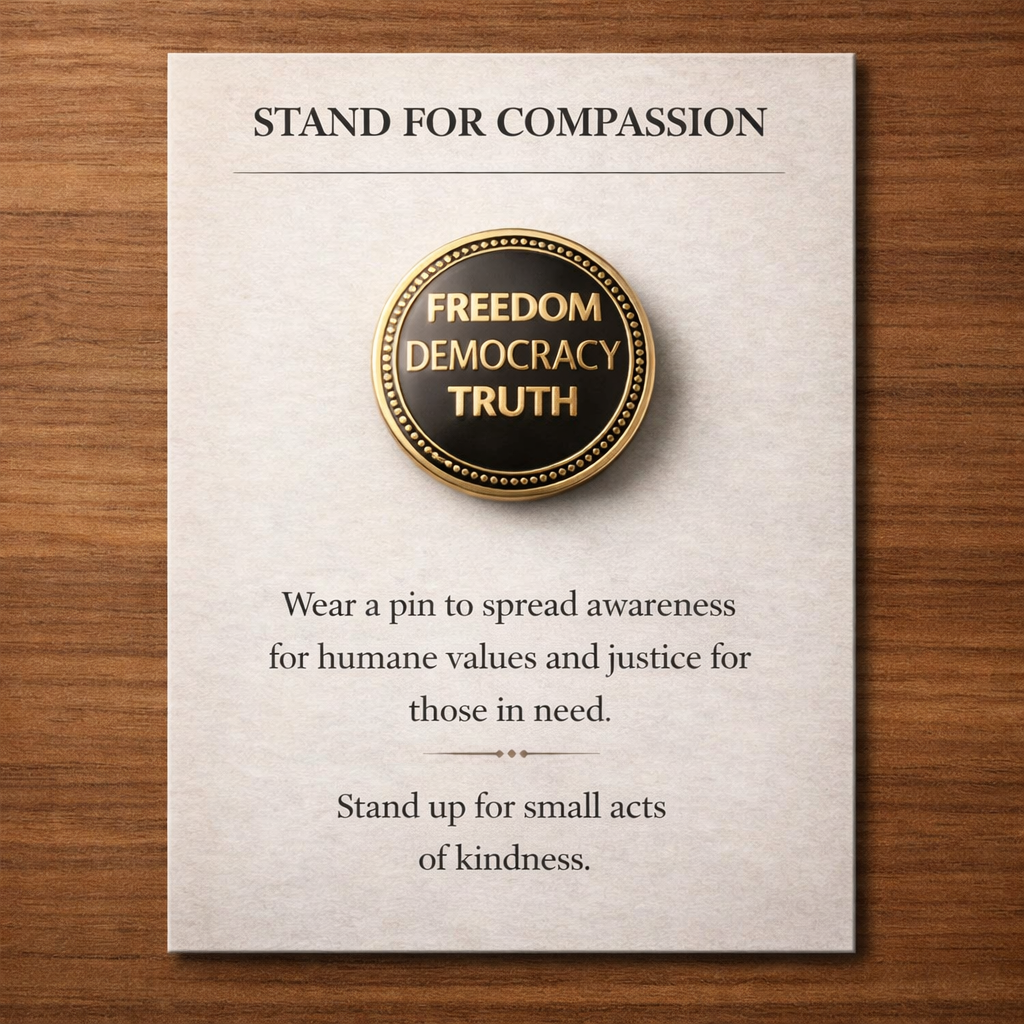 🏆Flash Sale⚡ 50K+ SOLD! Compassion Pin Collection