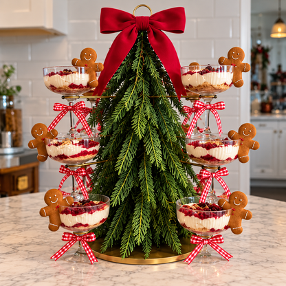 🎁 The Christmas Cocktail Tree – A Holiday Centerpiece Everyone Will Love