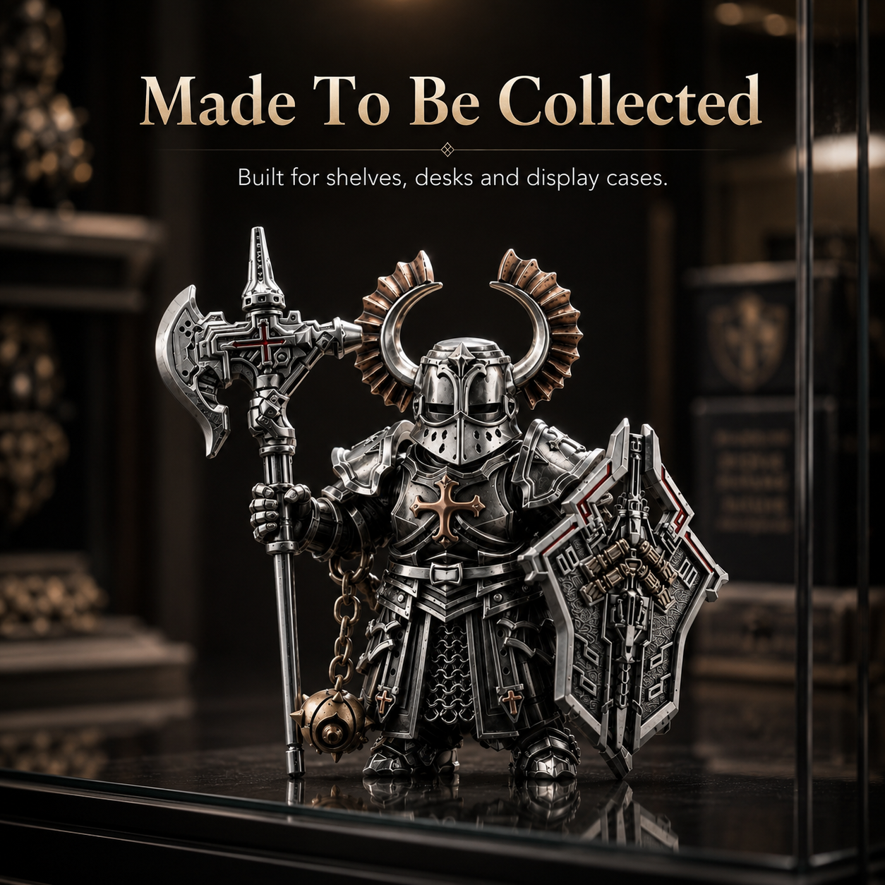 ⚔️ Magnetic Detachable Armored Knight Action Figure with Modular Wings & Weapons 🛡️