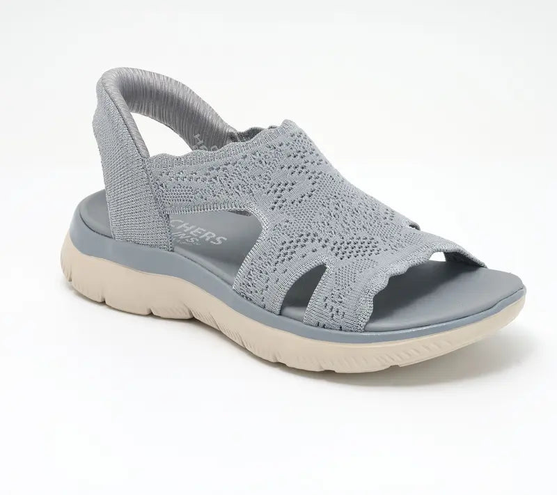 Skechers Slip-ins Summits Crochet Knit Sandals