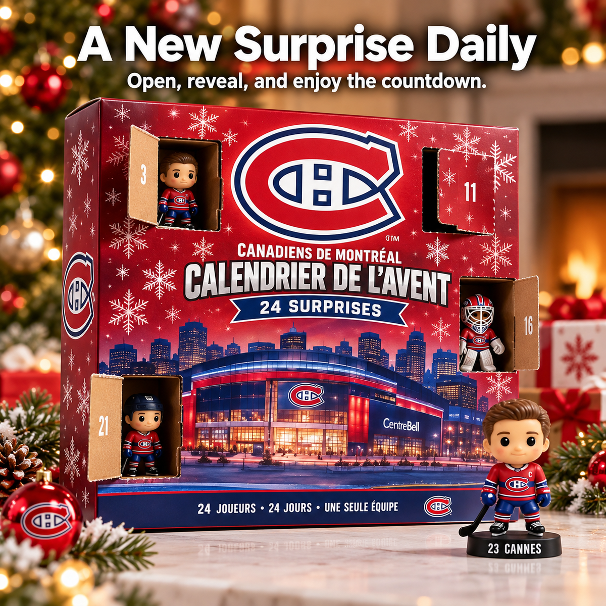 🎄 2026 Hockey Christmas Advent Calendar – Make Every Day of the Countdown a Surprise 🏒🎁