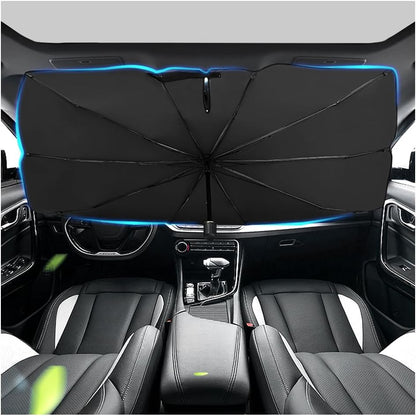 🔥Limited-time offer - 2026 Upgraded Car Windshield Sun Shade Umbrella