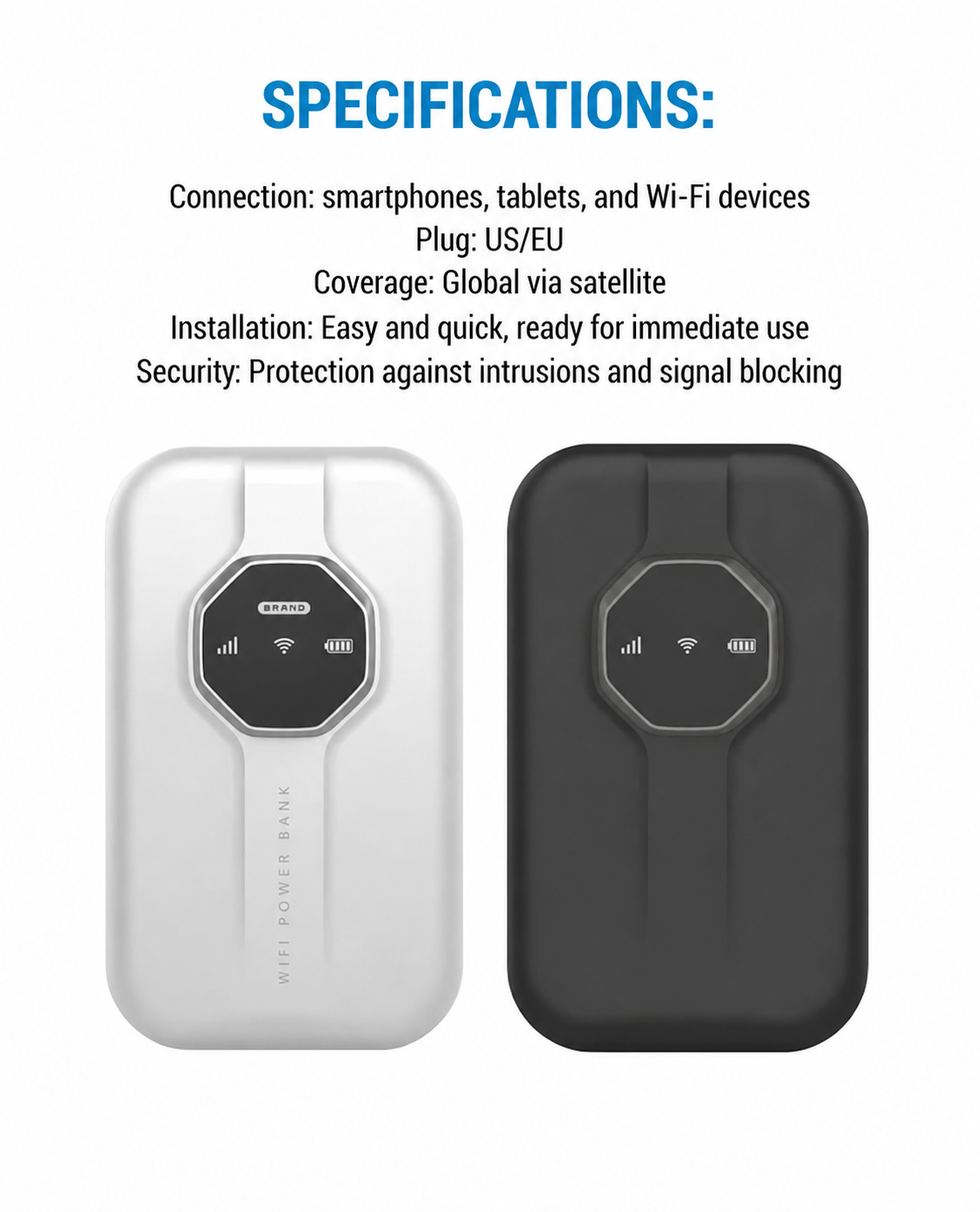 [Global Coverage, Free for Life] Boundless Portable Wi-Fi– 🛡️No SIM, No Contract, No Hidden Costs