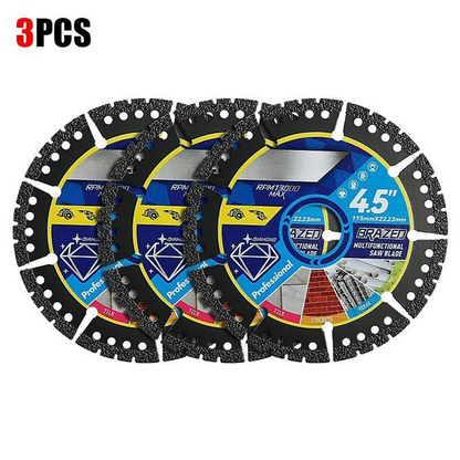 🛠️ ✨ 4.5" Multi-Material Diamond Blade - Zero Compromise, Max Durability