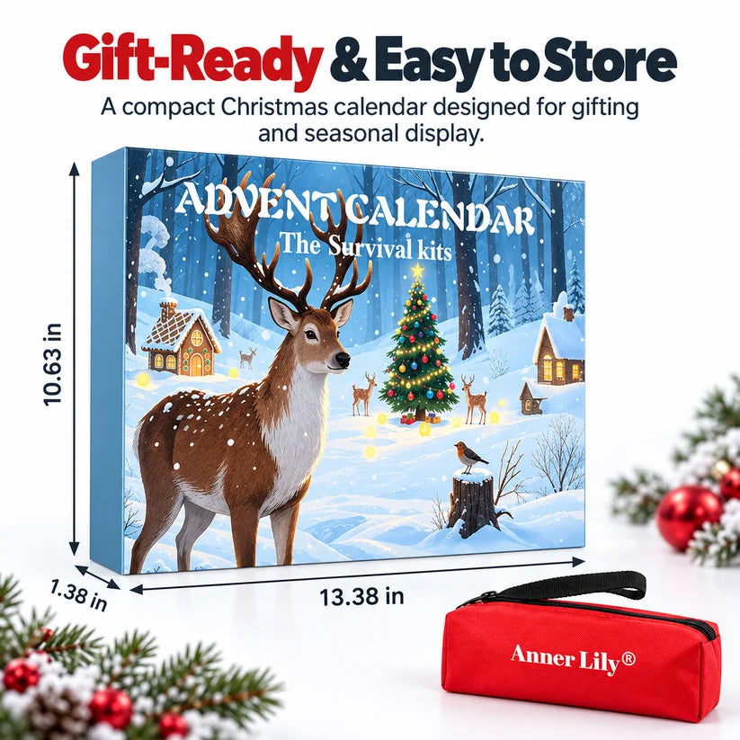🎄 50% OFF Today! 24-Day Outdoor Gear Advent Calendar for Men