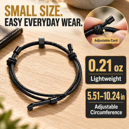 🎁 BUY 1 GET 1 FREE | Emergency Escape Bracelet – Discreet Glass Breaker & Hidden Self-Rescue Tool