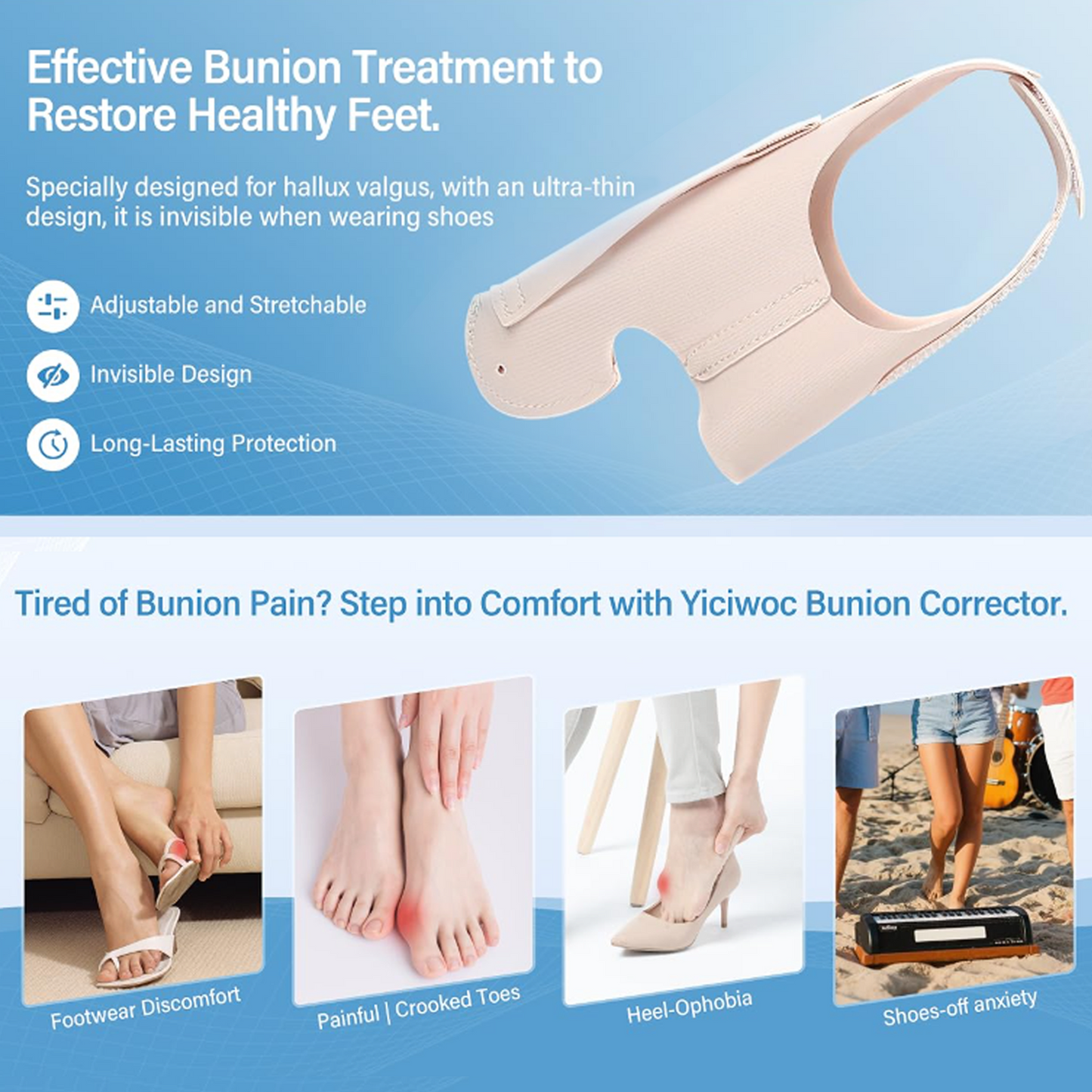 Adjustable Bunion Support Corrector