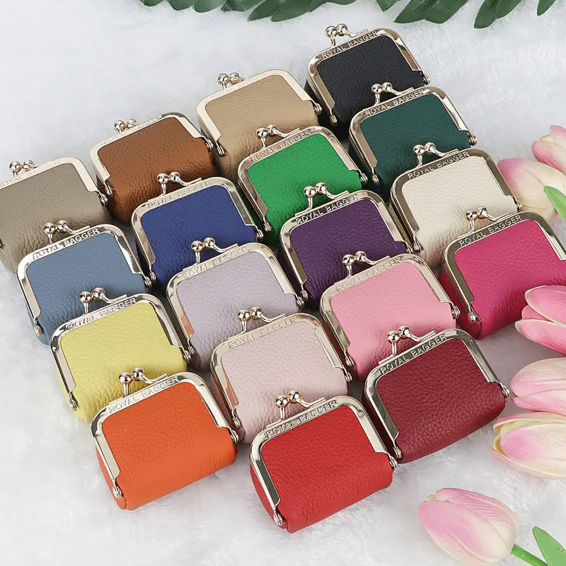 Genuine Leather Mini Coin Purse