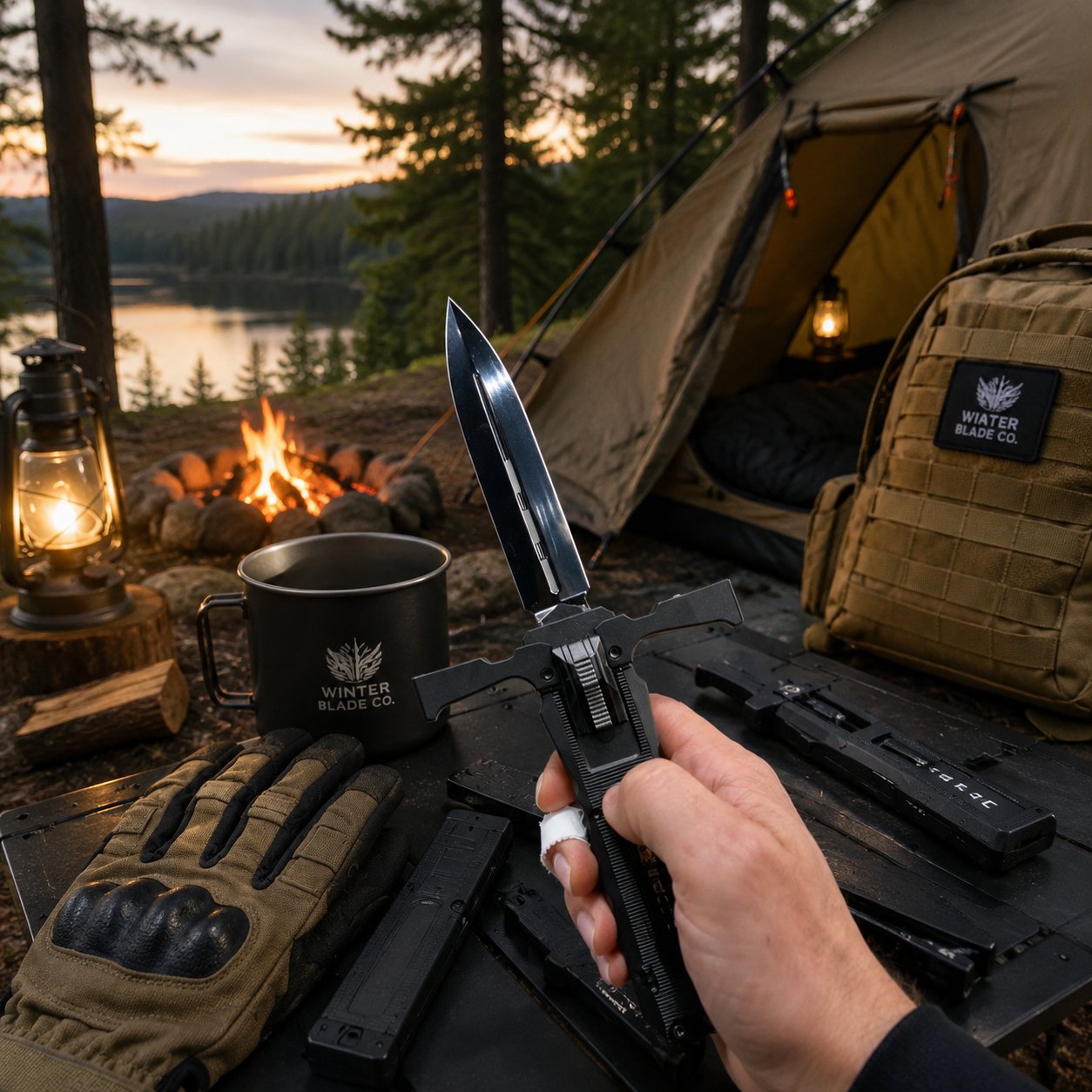 🔥Limited Time Discount 💥🔪New Draven Matt Diskin OTF AUTO Knife