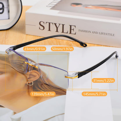 👓🌄Smart Zoom Multifocal Glasses – Clear Near & Far Vision, All in One