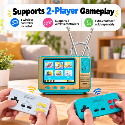 GV300 Retro Handheld Game Console – 2.8" IPS Screen, Portable Gaming Device & Gift for Gamers