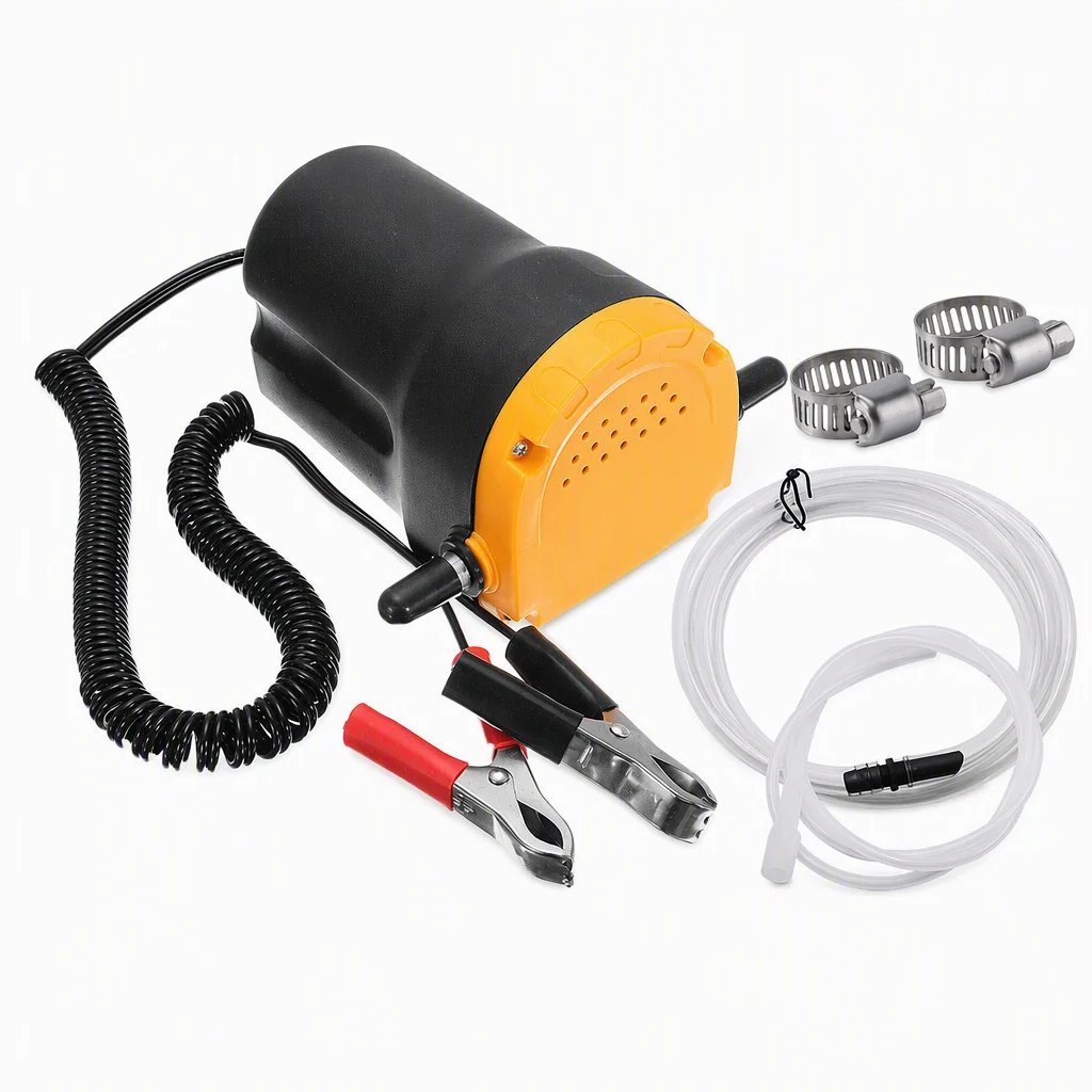 💯 📢📢40% OFF !! ⏰12V 24V Portable Electric Self Priming Transfer Pump Micro Diesel Oil Extractor for Cars