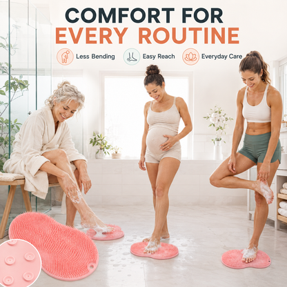 Shower Foot & Back Scrubber Massage Pad
