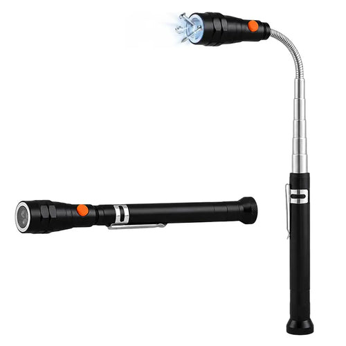 🧲 Extendable Magnetic Pickup Tool with LED Light – Telescoping, Perfect Gift for Dad