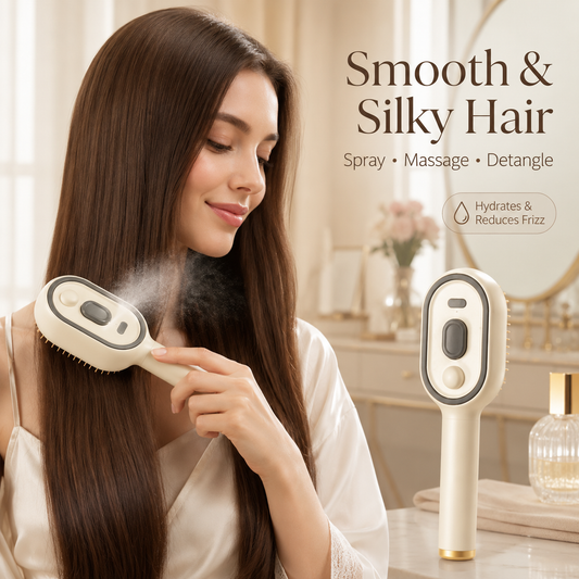🔥Day Sale 50% OFF🔥Electric Spray Air Cushion Massage Comb