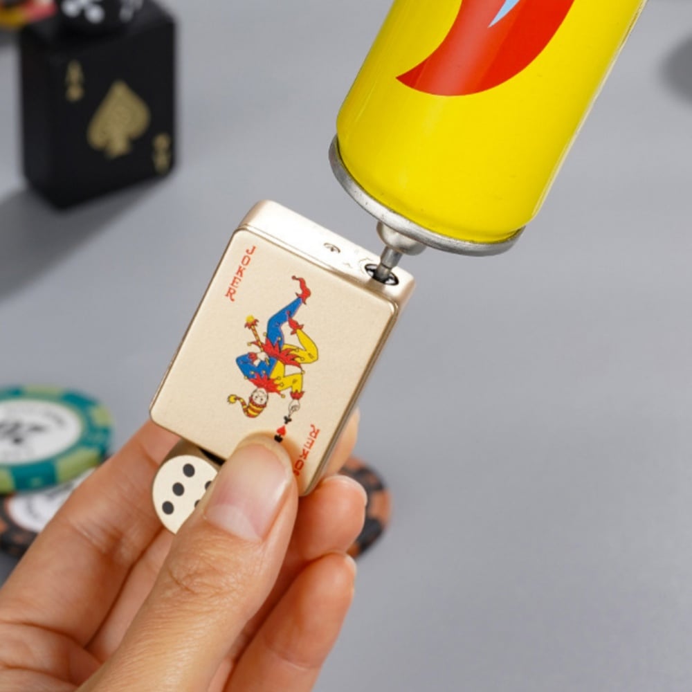 🔥Stress-Relief Rotating Dice Lighter