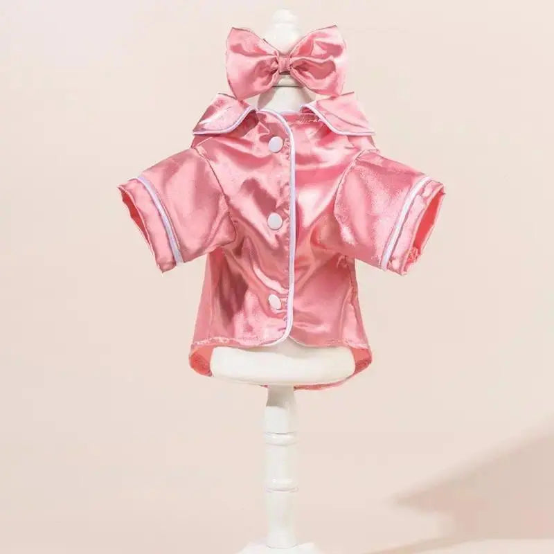 Soft Silk Pet Pajama Set