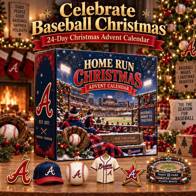 🎉🎄 Chop On! Baseball Christmas Advent Calendar
