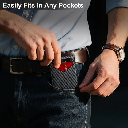 Men's RFID Minimalist Bifold Wallet
