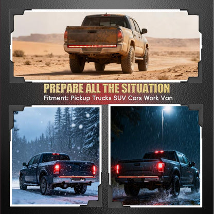 2026 New Collection -Limited-Time Offer 🎁60-Inch LED Tailgate Light Bar Strip