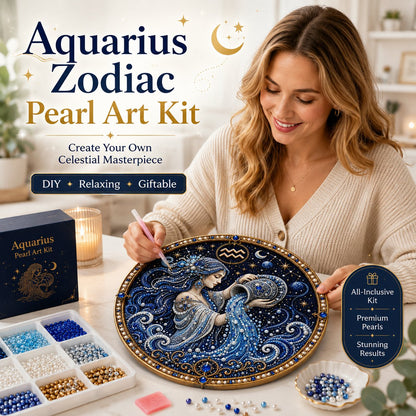 🔥 Last Day 49% OFF - 💎 12 Zodiac Signs Pearl Art Kit ♈💫 Bring Every Zodiac Sign to Life with Pearls (📦Buy 2 Free Shipping)