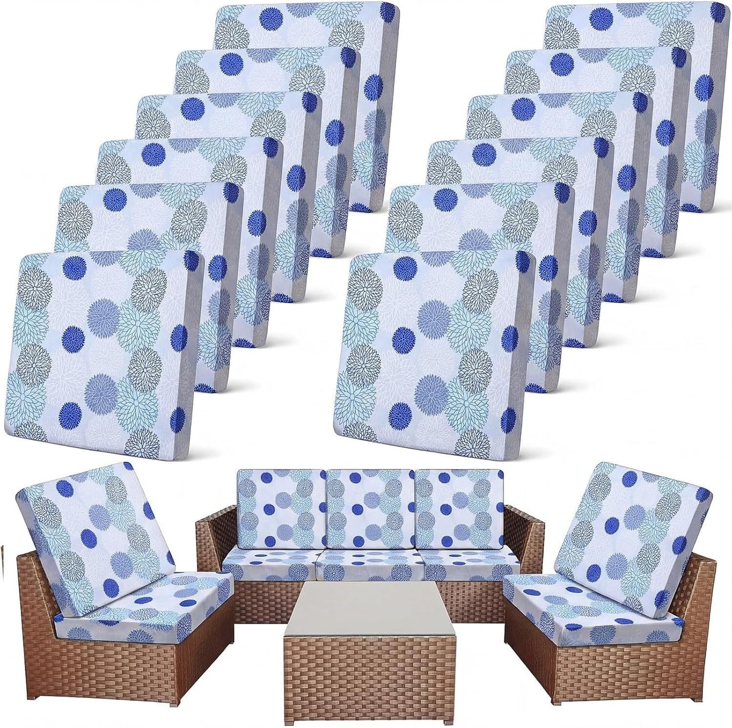 🛋️Outdoor Patio Sofa Cushion Covers