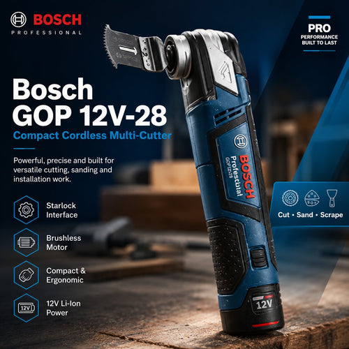 Bosch GOP 12V-28 Compact Cordless Multi-Cutter