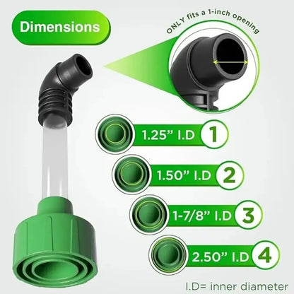 🔥HOT SALE 49% OFF🧼AC Drain Line Cleaner Tool – Drain Clog Remover Adapter, Universal Wet/Dry Vac Attachment for Clearing AC Condensate Drain Lines, Clear Visibility Cleaning Kit✨