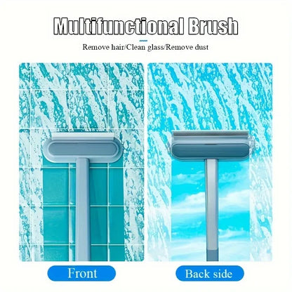 🐕🧹Upgraded Reusable Pet Hair Remover Brush – Extra-Long Handle Lint Cleaner for Dog & Cat Hair