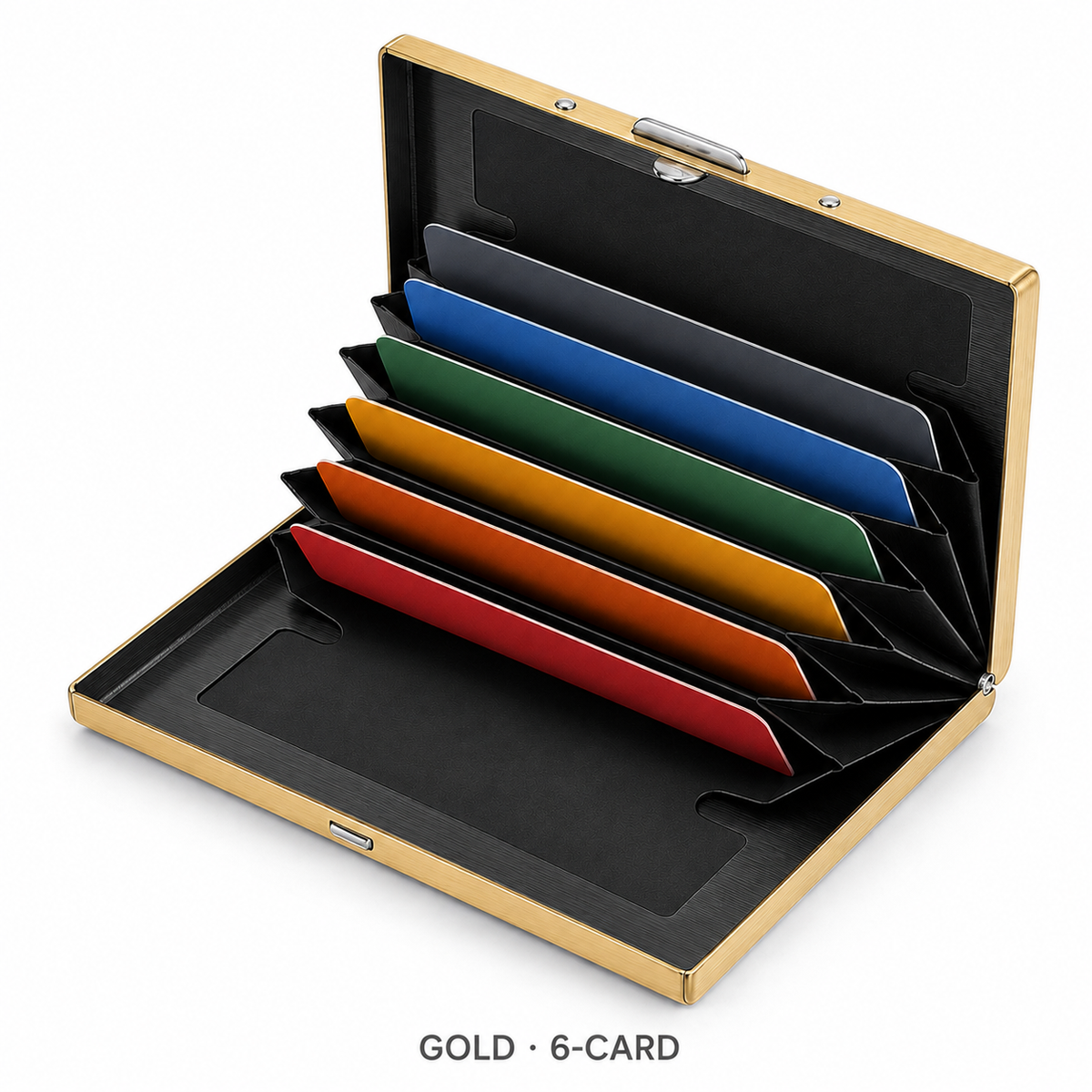 🔥 49% OFF RFID-Blocking Stainless Steel Card Wallet 🔒 Slim, Secure & Pocket-Ready