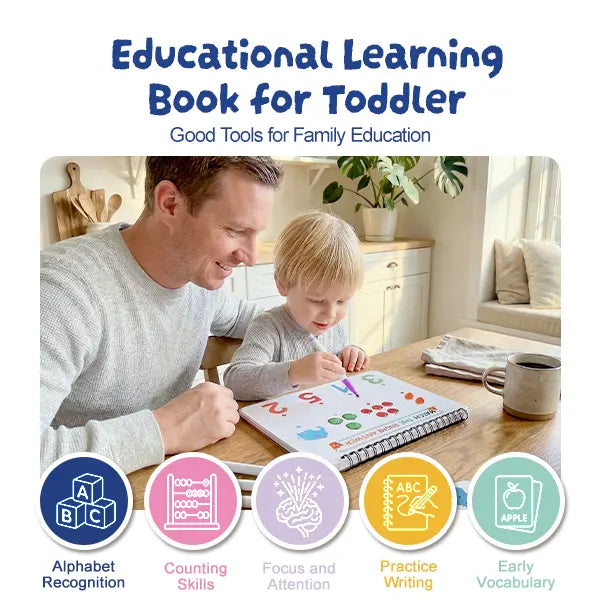 Montessori Busy Book for Kids – 30 Learning Activities