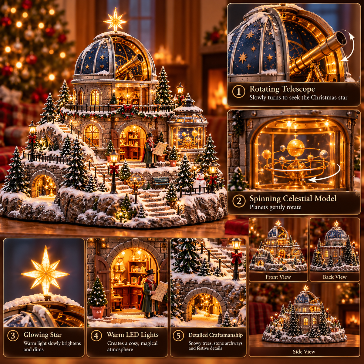 🔭Observatory 'Christmas Starry Dome' – A Winter Holiday-Themed Exhibition