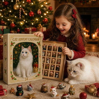 🎄💥Advent Calendar 2026 Cat Advent Calendar - Giftfor Adults Friends CatOwners and Lovers Christmas Holiday Countdown Gift🐈