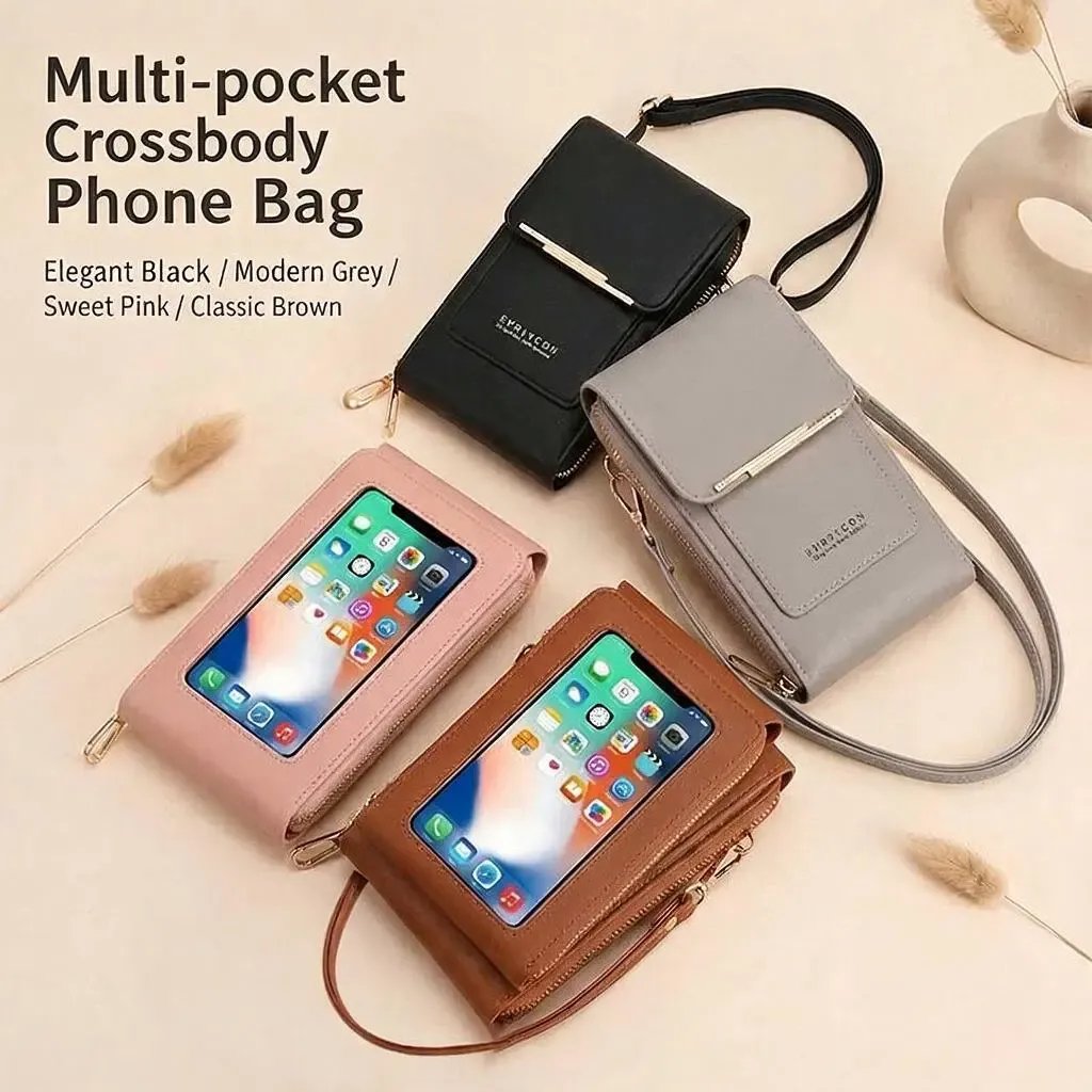 🔥LAST DAY 50% OFF- Women's Touchscreen Sensitive Phone Crossbody Bag