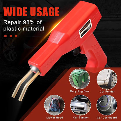 🔧 Handheld Car Plastic Welding Repair Tool (200 Staples Included)