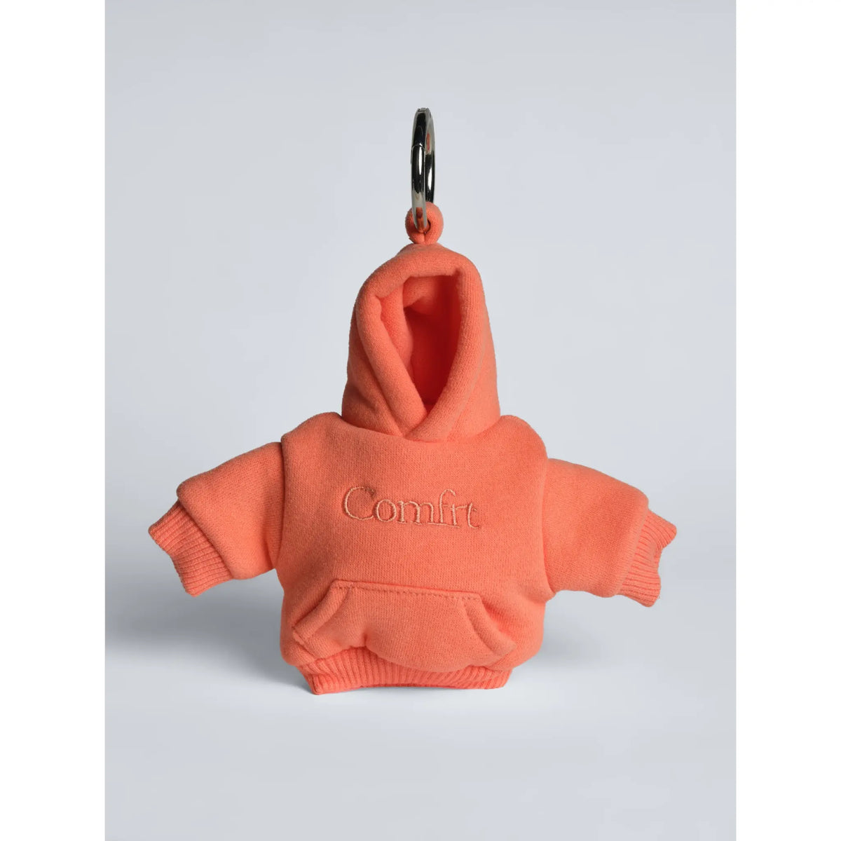 Comfrt | Hoodie Keychain | Miniature Stress Ball Hoodie Clip-On Keychain Charm