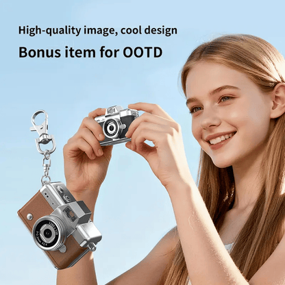 📸 Mini Keychain Camera – Tiny HD Digital Camera for Everyday Memories