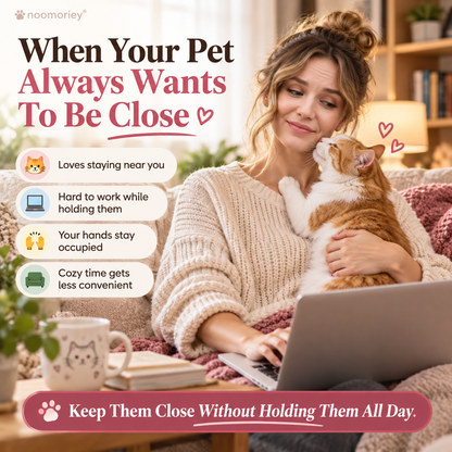 🐾 CozyPouch Pet Cuddle Hoodie