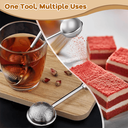 🔥Hot Sale 49%🔥Multifunctional Stainless Steel Powder Sifter