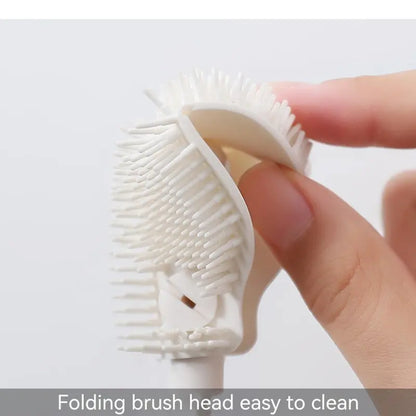 360° Silicone Bottle Cleaning Brush with Long Handle