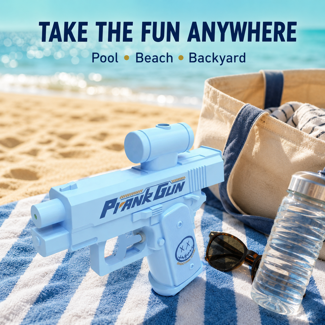 💦 50% OFF Double-Sided Prank Water Blaster 😂