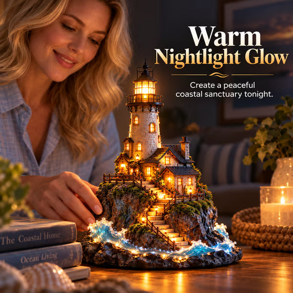 🌊 Coastal Lighthouse Glow — Bring the Calm of the Shore Home ✨